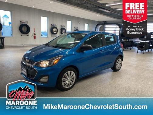 Caribbean Blue Metallic 2020 Chevrolet Spark LS