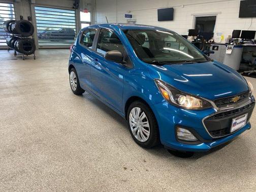 Caribbean Blue Metallic 2020 Chevrolet Spark LS