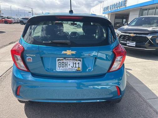 Caribbean Blue Metallic 2020 Chevrolet Spark LS