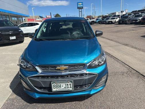 Caribbean Blue Metallic 2020 Chevrolet Spark LS