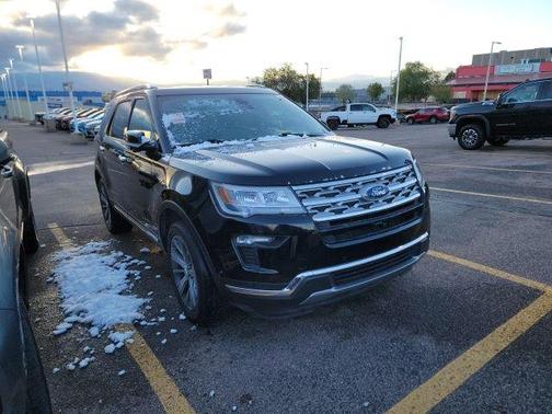 Shadow Black 2018 Ford Explorer Limited