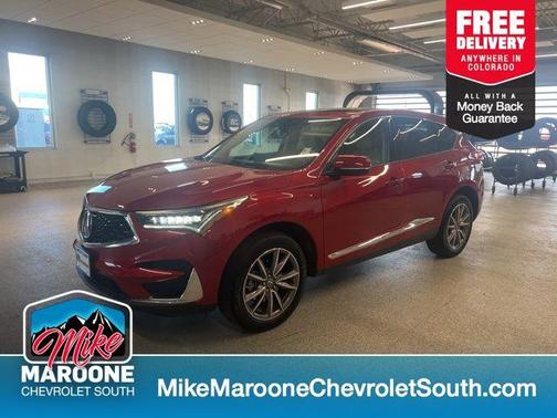 Performance Red Pearl 2020 Acura RDX Technology Package