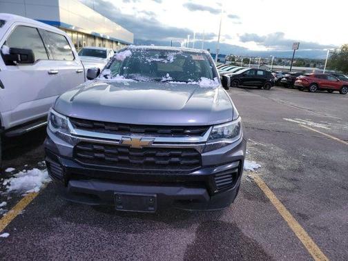 Satin Steel Metallic 2022 Chevrolet Colorado WT