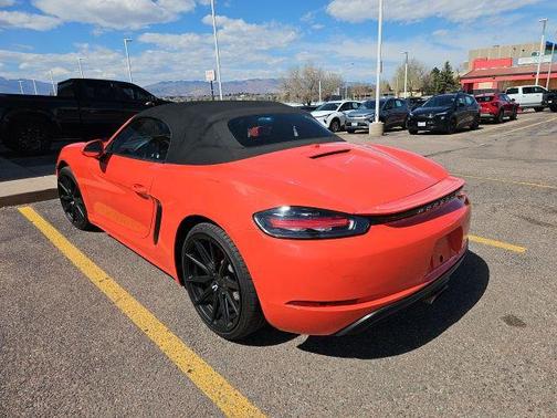 Lava Orange 2017 Porsche 718 Boxster Base