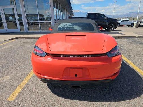 Lava Orange 2017 Porsche 718 Boxster Base