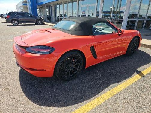 Lava Orange 2017 Porsche 718 Boxster Base