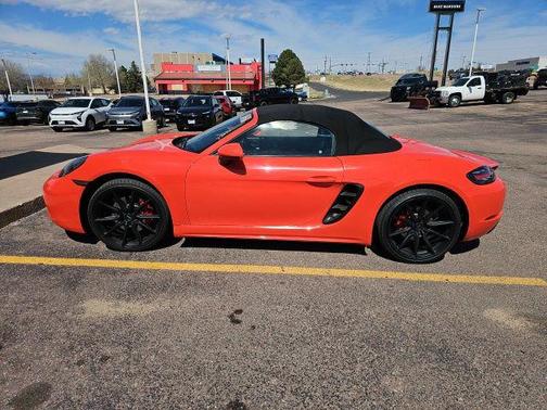 Lava Orange 2017 Porsche 718 Boxster Base