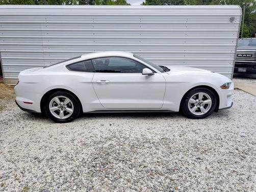 WHITE 2018 Ford Mustang EcoBoost