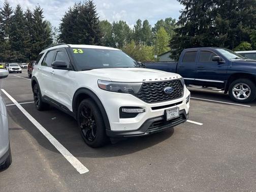 STAR WHITE MET TRI-COAT 2023 Ford Explorer ST