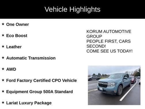 2023 Ford Maverick LARIAT