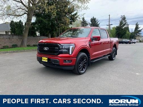 RAPID RED MET TINTED CC 2025 Ford F-150 LARIAT