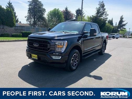 AGATE BLACK METALLIC 2023 Ford F-150 XLT