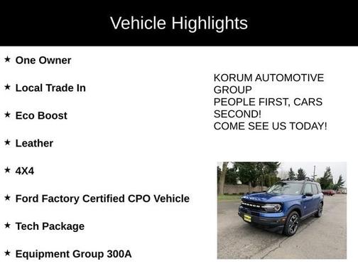 2023 Ford Bronco Sport OUTER BANKS