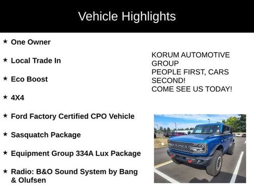2023 Ford Bronco BADLANDS