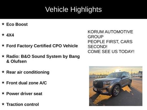 2025 Ford Explorer ST-LINE