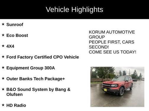 2025 Ford Bronco Sport OUTER BANKS