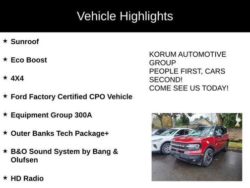 2025 Ford Bronco Sport OUTER BANKS