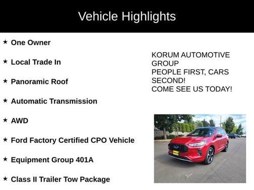 2023 Ford Escape ST-LINE SELECT