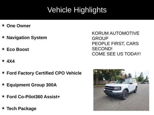 2024 Ford Bronco Sport OUTER BANKS