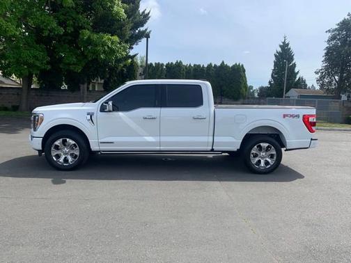 STAR WHITE METALLIC TRICOAT 2023 Ford F-150 PLATINUM