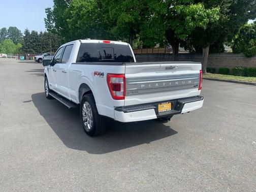 STAR WHITE METALLIC TRICOAT 2023 Ford F-150 PLATINUM