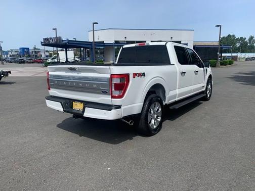 STAR WHITE METALLIC TRICOAT 2023 Ford F-150 PLATINUM