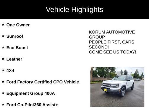 2022 Ford Bronco Sport BADLANDS