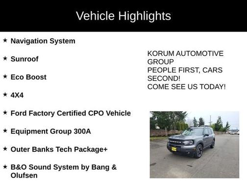 2025 Ford Bronco Sport OUTER BANKS