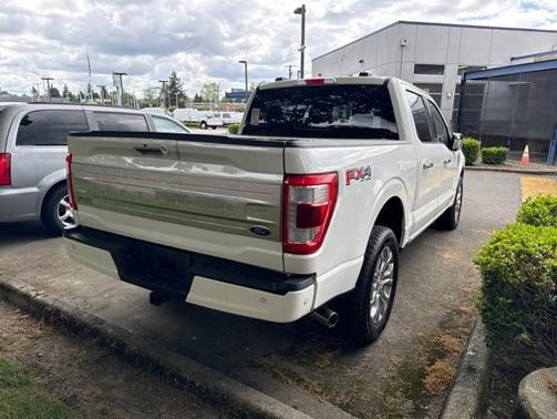 STAR WHITE MET TRI-COAT 2023 Ford F-150 PLATINUM