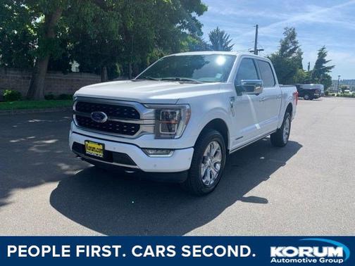 STAR WHITE MET TRI-COAT 2023 Ford F-150 PLATINUM