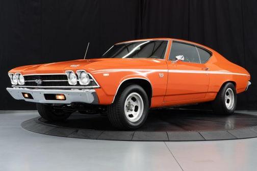 Orange 1969 Chevrolet Chevelle SS