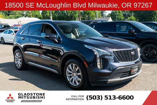 Galactic Gray Metallic 2023 Cadillac XT4 Premium Luxury