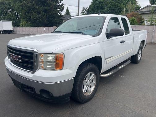 Summit White 2008 GMC Sierra 1500 SLE1 Extended Cab
