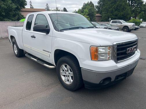 Summit White 2008 GMC Sierra 1500 SLE1 Extended Cab