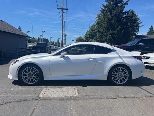 White Pearl 2019 Lexus RC 300 Base