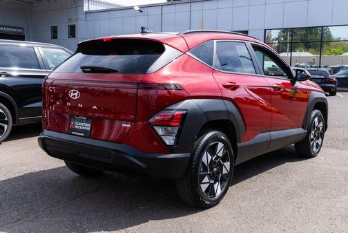 Ultimate Red Metallic 2025 Hyundai KONA SEL