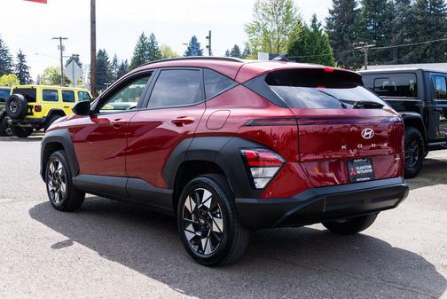 Ultimate Red Metallic 2025 Hyundai KONA SEL