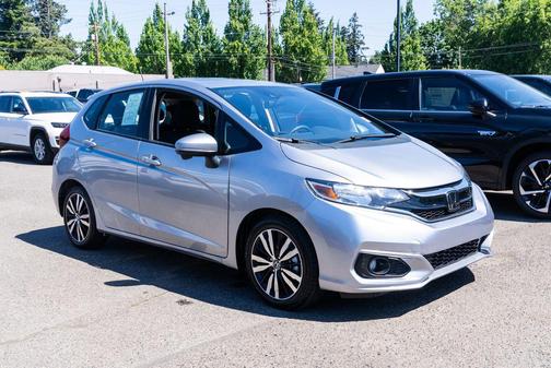 Lunar Silver Metallic 2019 Honda Fit EX