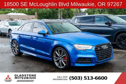 Ara Blue Crystal Effect 2018 Audi S3 2.0T Premium Plus