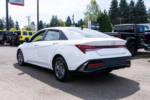Serenity White 2024 Hyundai ELANTRA SEL