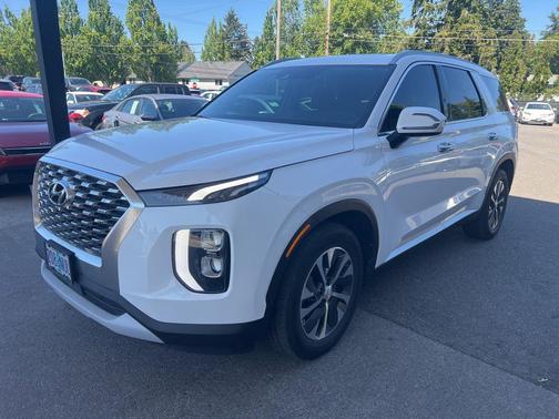 Hyper White 2020 Hyundai PALISADE SEL