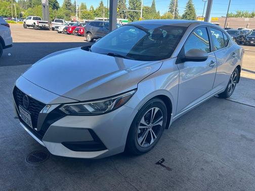 Brilliant Silver Metallic 2021 Nissan Sentra SV