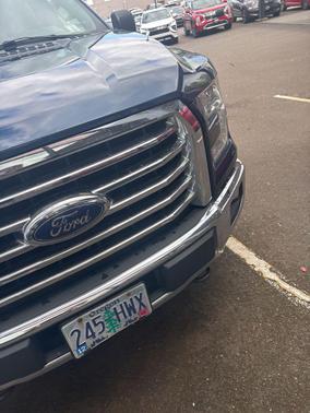 Blue 2015 Ford F-150 XLT