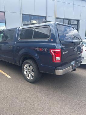 Blue 2015 Ford F-150 XLT