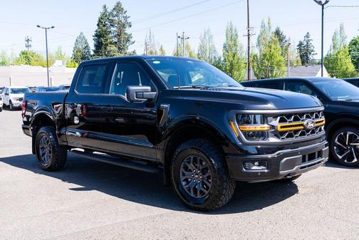 Agate Black Metallic 2025 Ford F-150 Tremor
