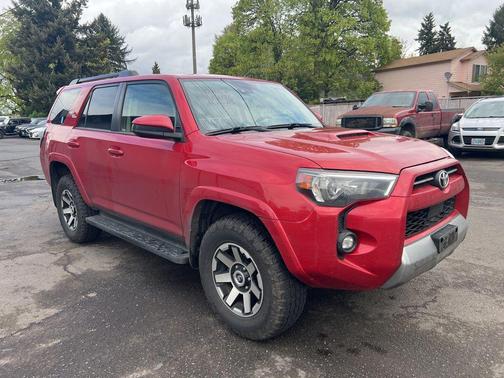Barcelona Red Metallic 2022 Toyota 4Runner TRD Off Road