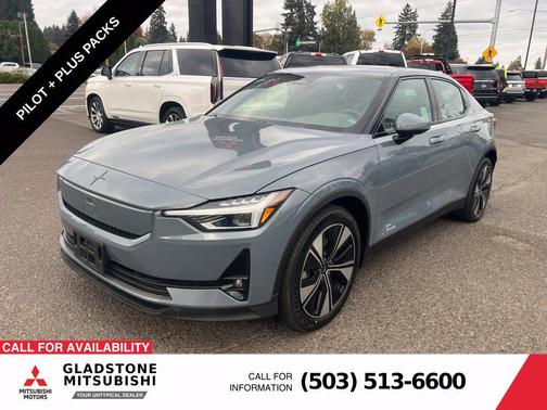 Thunder Metallic 2024 Polestar 2 Long Range Dual Motor Plus
