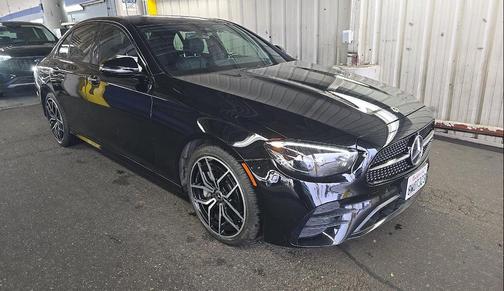 Black 2021 Mercedes-Benz E-Class 4MATIC
