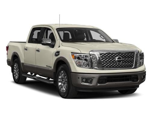 Magnetic Black 2017 Nissan Titan Platinum Reserve