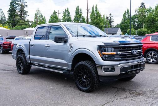 Gray 2024 Ford F-150 XLT
